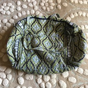 Vera Bradley iconic large weekender duffel bag